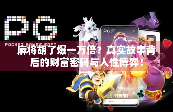 麻将胡了爆一万倍？真实故事背后的财富密码与人性博弈！