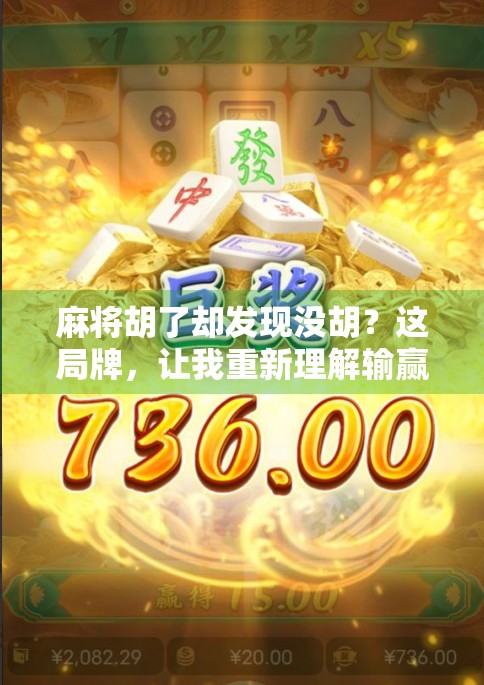 麻将胡了却发现没胡？这局牌，让我重新理解输赢的真正含义