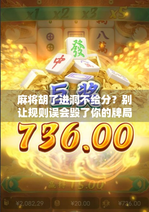 麻将胡了进洞不给分？别让规则误会毁了你的牌局！