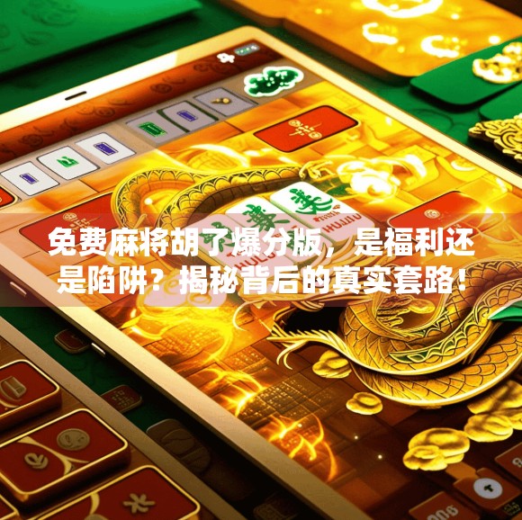 免费麻将胡了爆分版,是福利还是陷阱?揭秘背后的真实套路!
