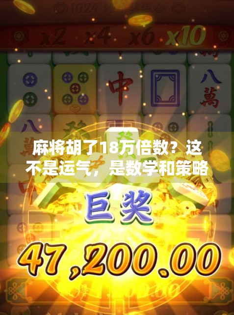 麻将胡了18万倍数？这不是运气，是数学和策略的胜利！