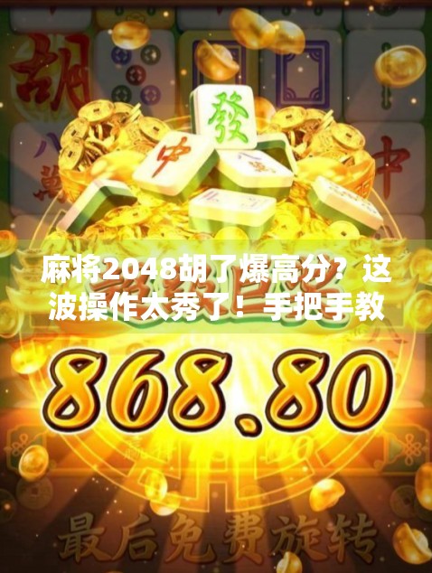 麻将2048胡了爆高分?这波操作太秀了!手把手教你从菜鸟逆袭成麻将王者!