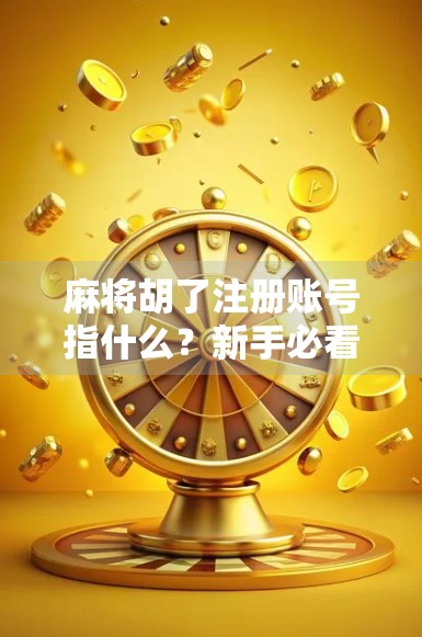 麻将胡了注册账号指什么？新手必看的入门指南！