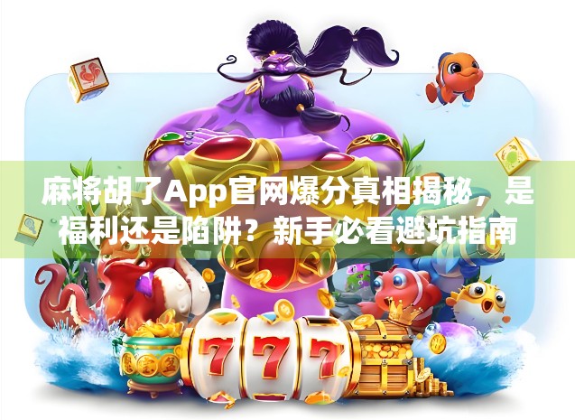 麻将胡了App官网爆分真相揭秘,是福利还是陷阱?新手必看避坑指南!