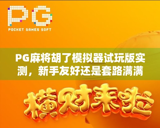 PG麻将胡了模拟器试玩版实测，新手友好还是套路满满？